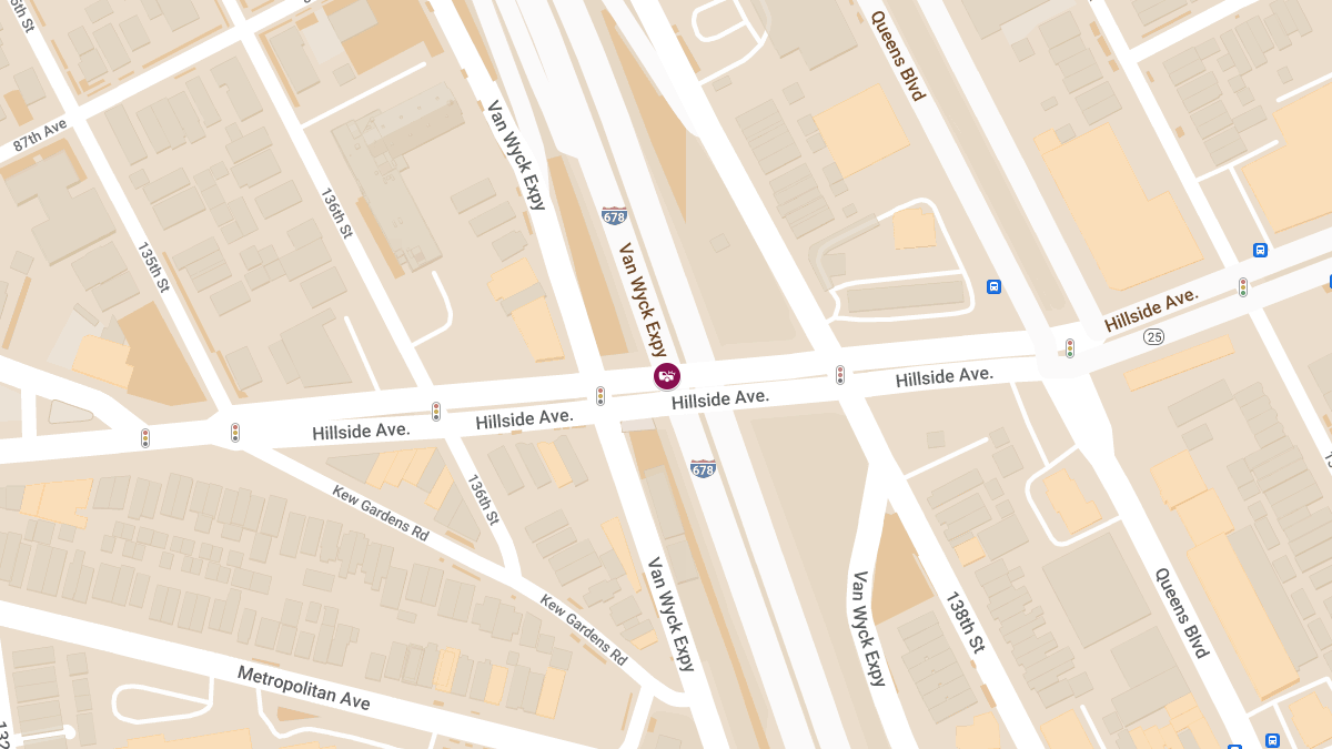 Motor Vehicle Accident at Van Wyck Expy & Hillside Ave Causes Injuries