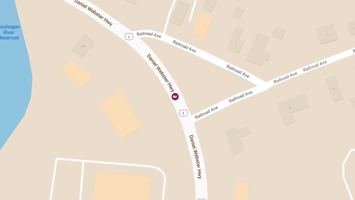 Motor Vehicle Accident on Daniel Webster Hwy