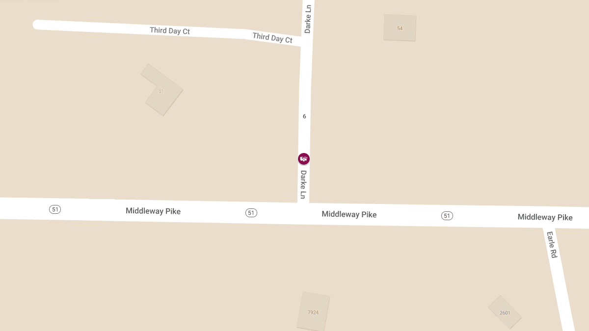 Motor Vehicle Accident with Entrapment on Darke Ln