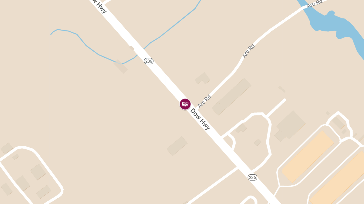 Motor Vehicle Accident with Entrapment on Harold L Dow Hwy