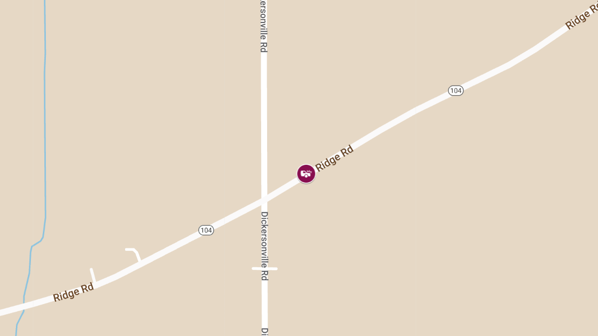 Motor Vehicle Accident with Injuries at 2622 Ridge Rd