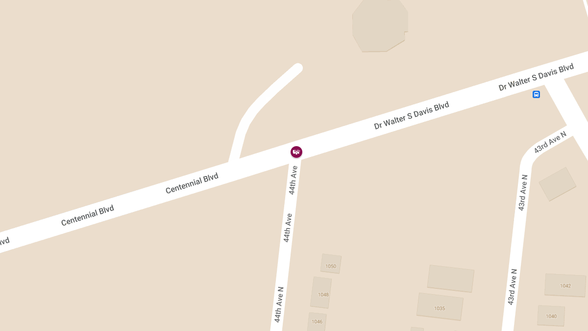 Motor Vehicle Accident with Injuries at 44th Ave N & Dr Walter S Davis Blvd