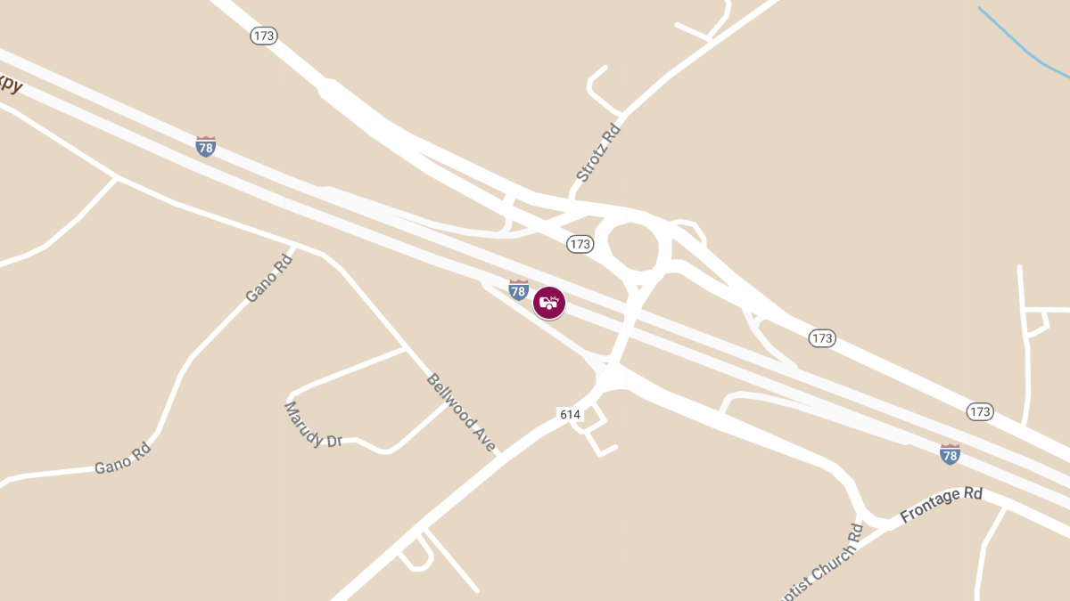 Motor Vehicle Accident with Injuries on I-78 Near Hickory Corner Rd