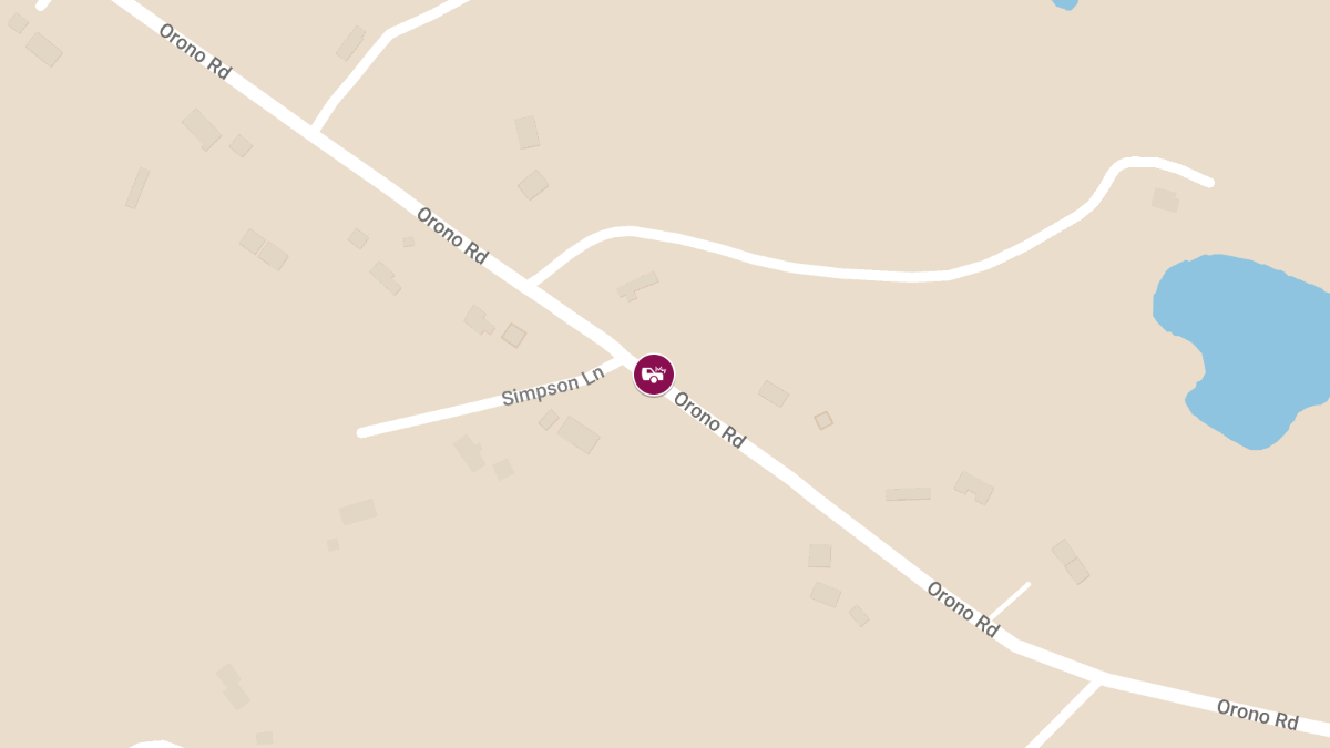 Motor Vehicle Accident with Injuries on Orono Rd