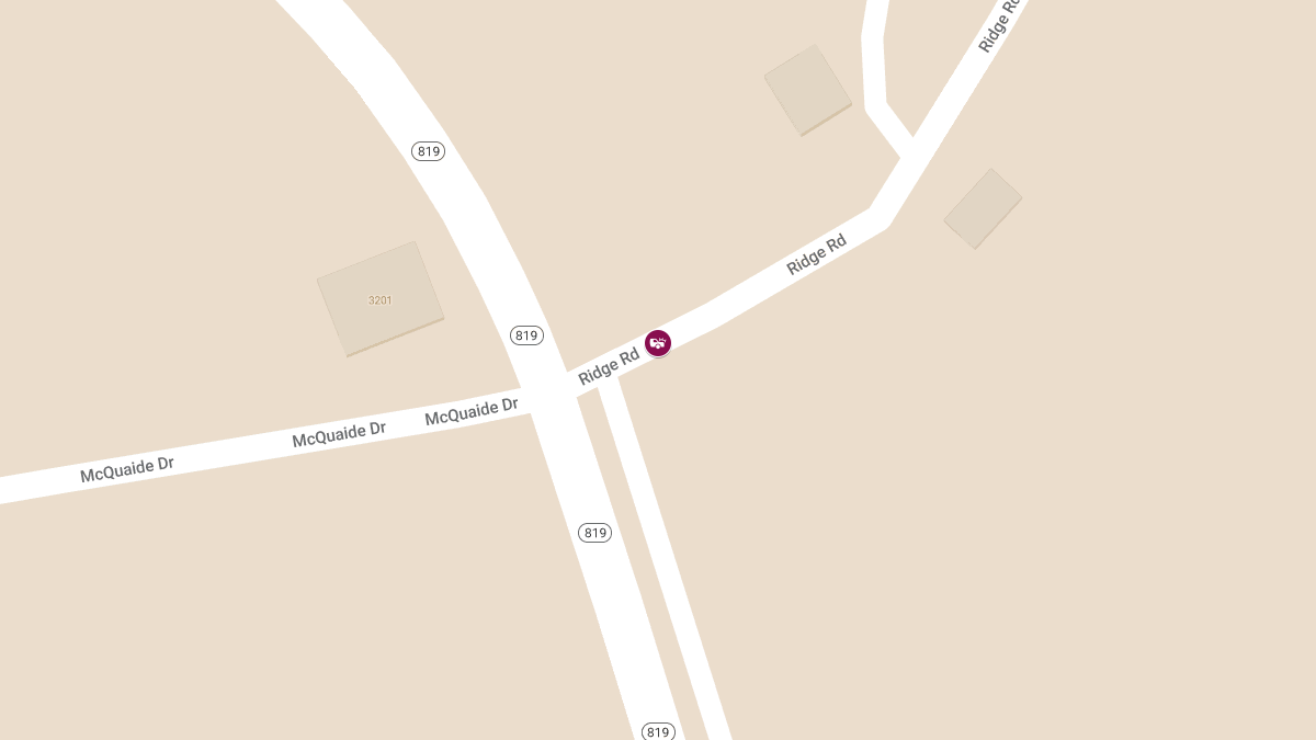 Motor Vehicle Accident with Injuries on Ridge Rd