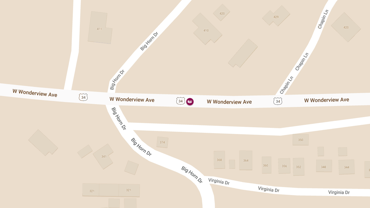 Motor Vehicle Accident with Injuries on W Hwy 34