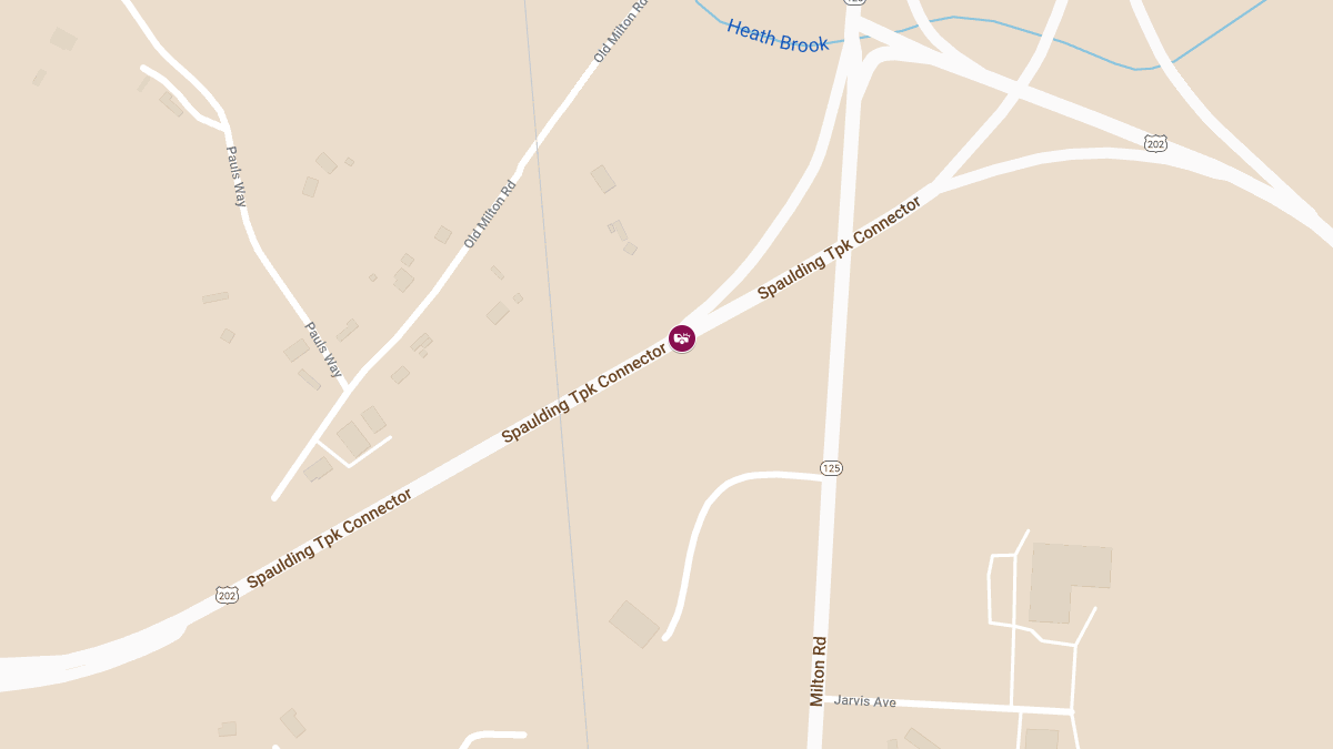 Motor Vehicle Accident with Injury on Spaulding Tpk Connector