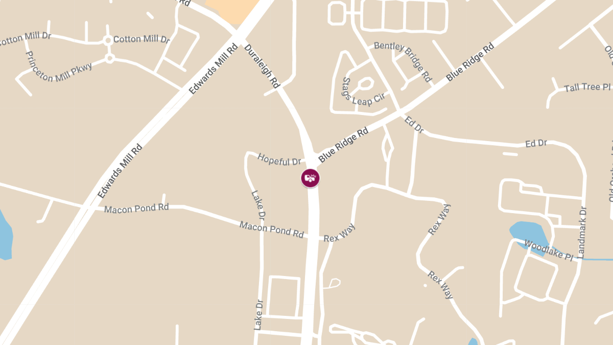 Motor Vehicle Collision at Blue Ridge Rd & Duraleigh Rd Causes Injuries