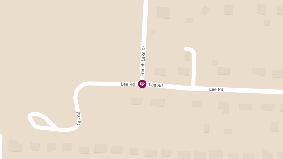 Motor Vehicle Collision at French Lake Dr & Lee Rd Causes Injuries