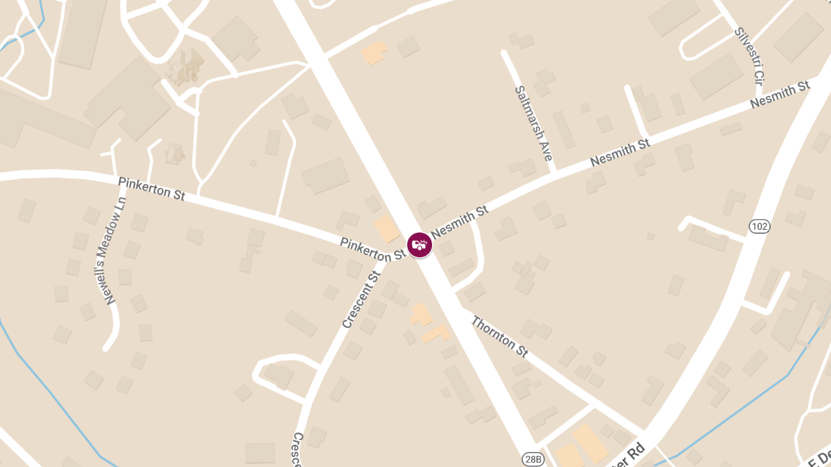 Motor Vehicle Collision at Pinkerton St & N Main St