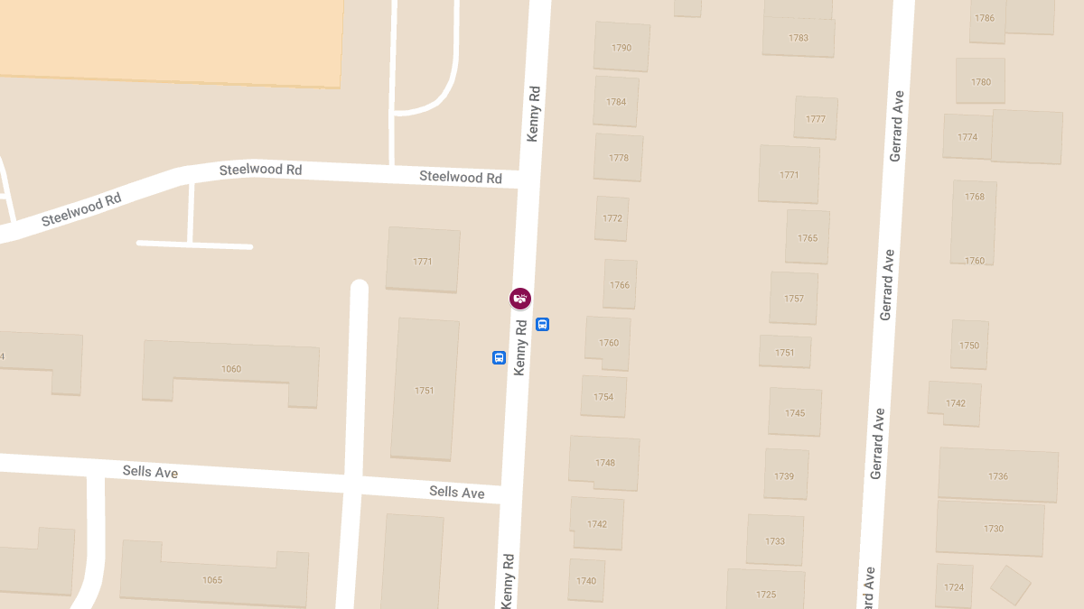 Motor Vehicle Collision with Injuries at 1791 Kenny Rd