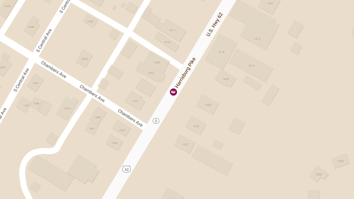 Motor Vehicle Collision with Injuries at 2003 Harrisburg Pike