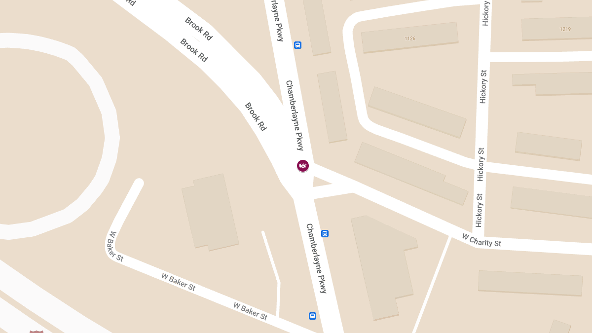 Motor Vehicle Collision with Injuries at Chamberlayne Pkwy and W Charity St