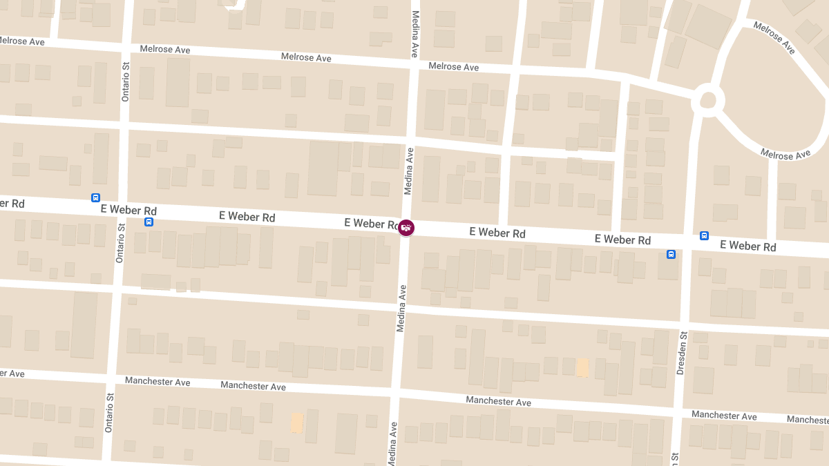 Motor Vehicle Collision with Injuries at E Weber Rd & Medina Ave