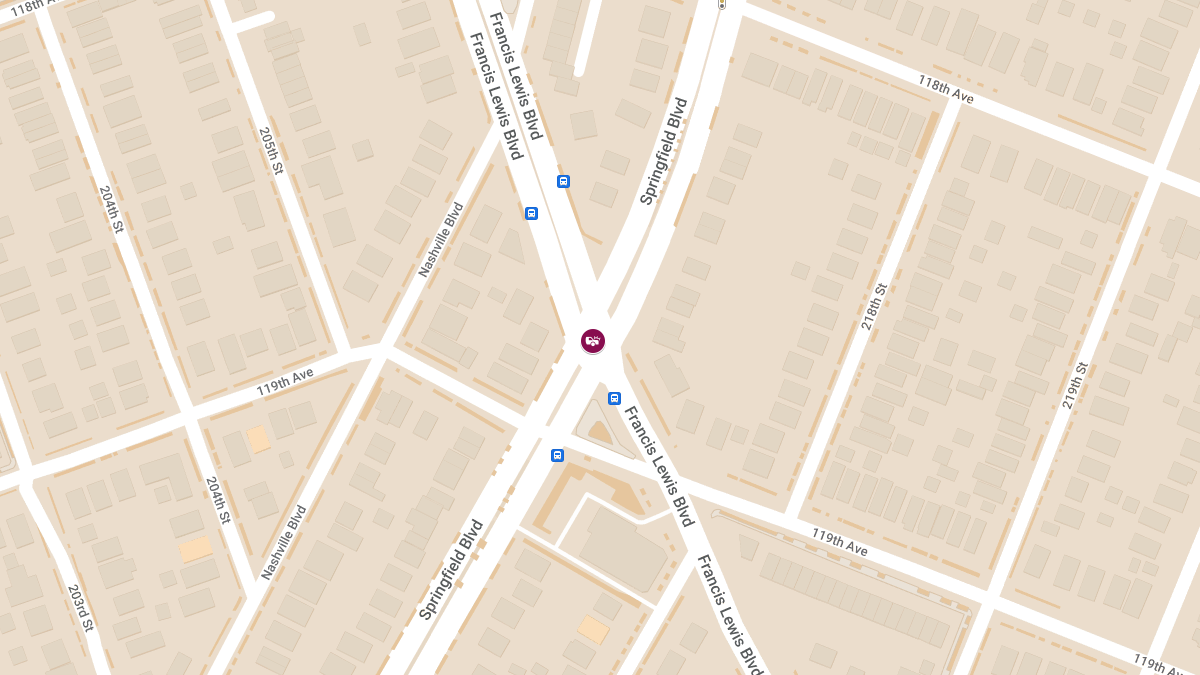 Motor Vehicle Collision with Injuries at Francis Lewis Blvd and Springfield Blvd