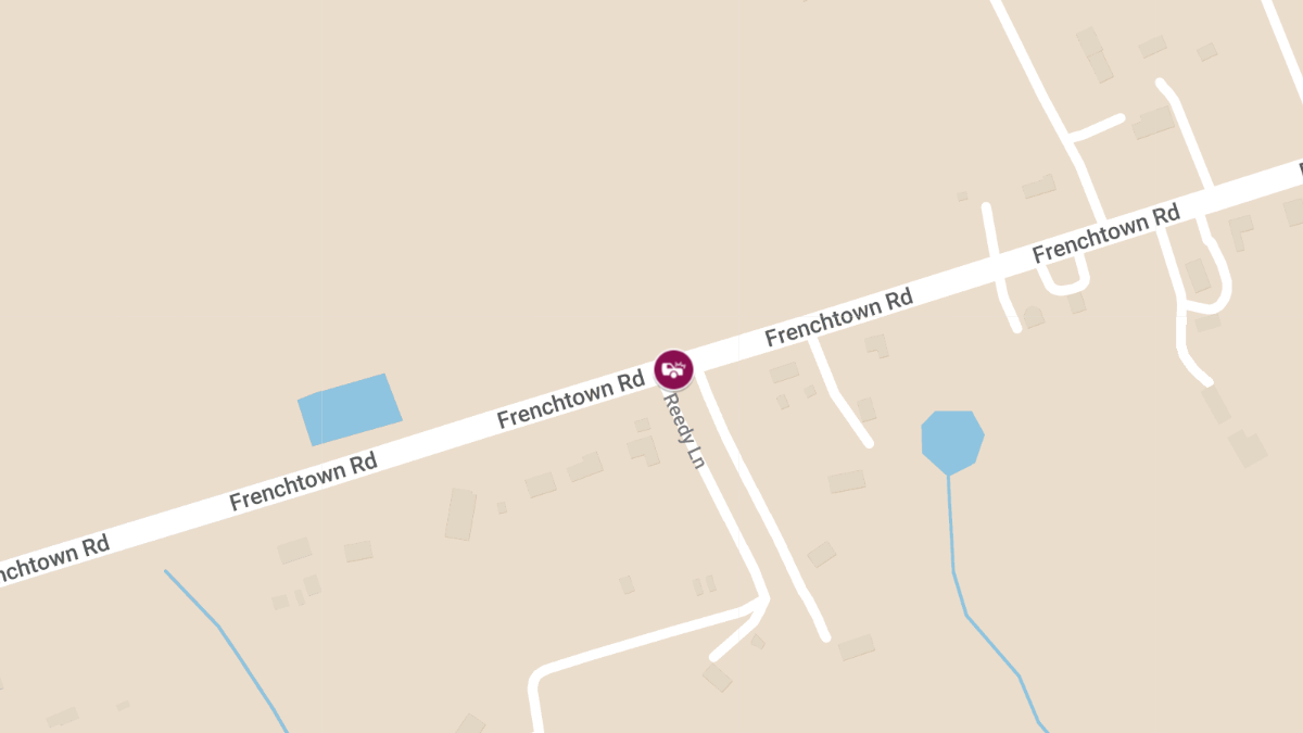 Motor Vehicle Collision with Injuries on Frenchtown Rd Near Reedy Ln