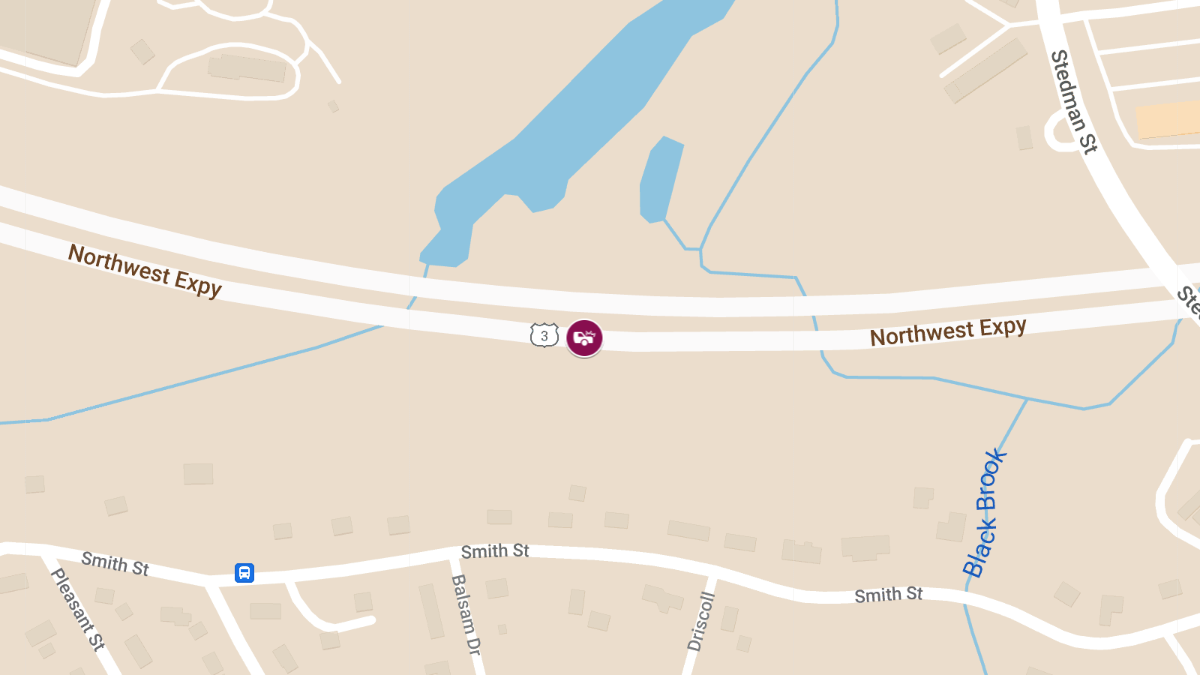 Motor Vehicle Collision with Injuries on Route 3 NB at Exit 79
