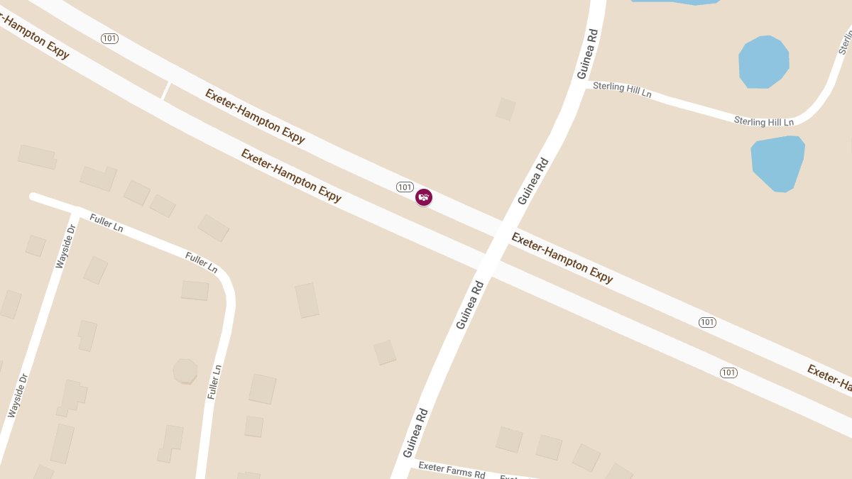 Motor Vehicle Crash Reported on Route 101 EB Near Exit 11