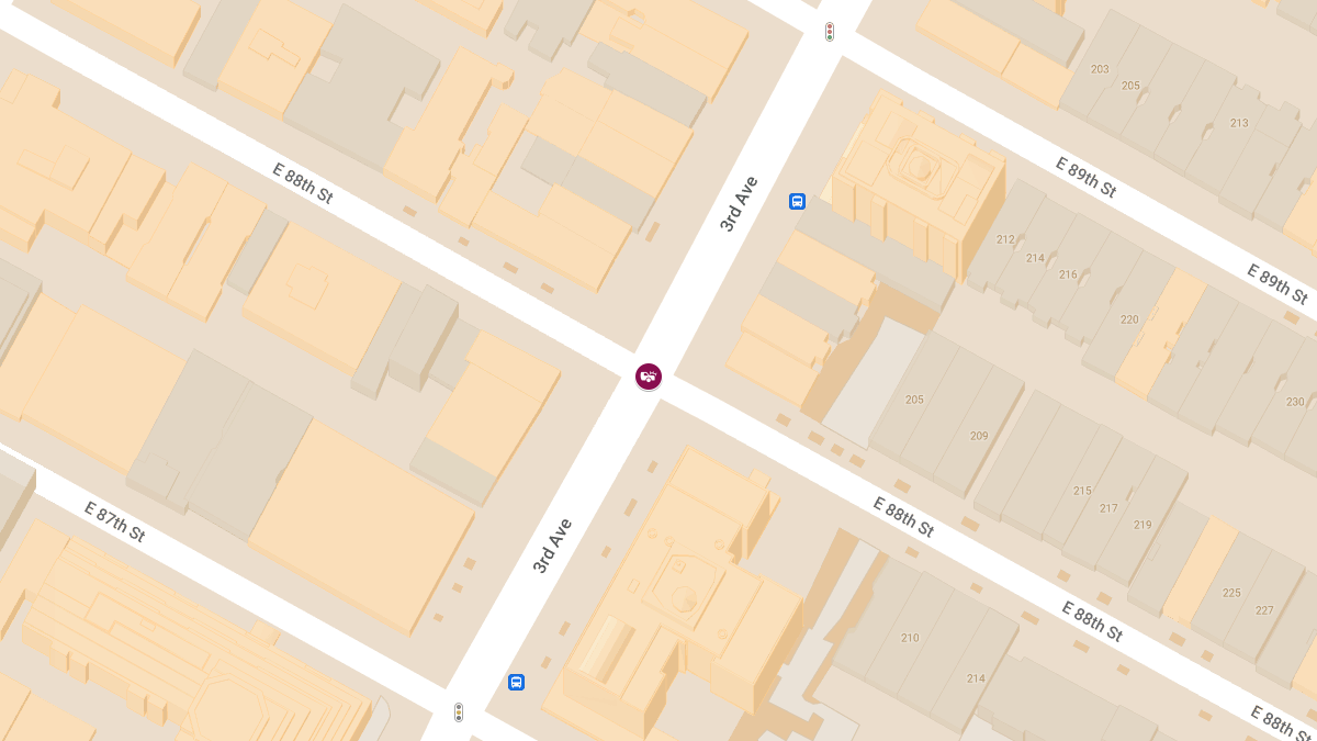 Motor Vehicle Crash With Injuries at E 88th St & 3rd Ave