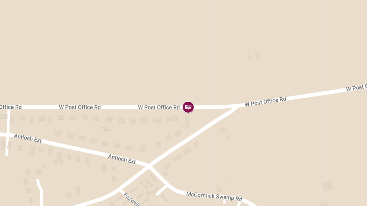 Motor Vehicle Crash with Injuries on W Post Office Rd