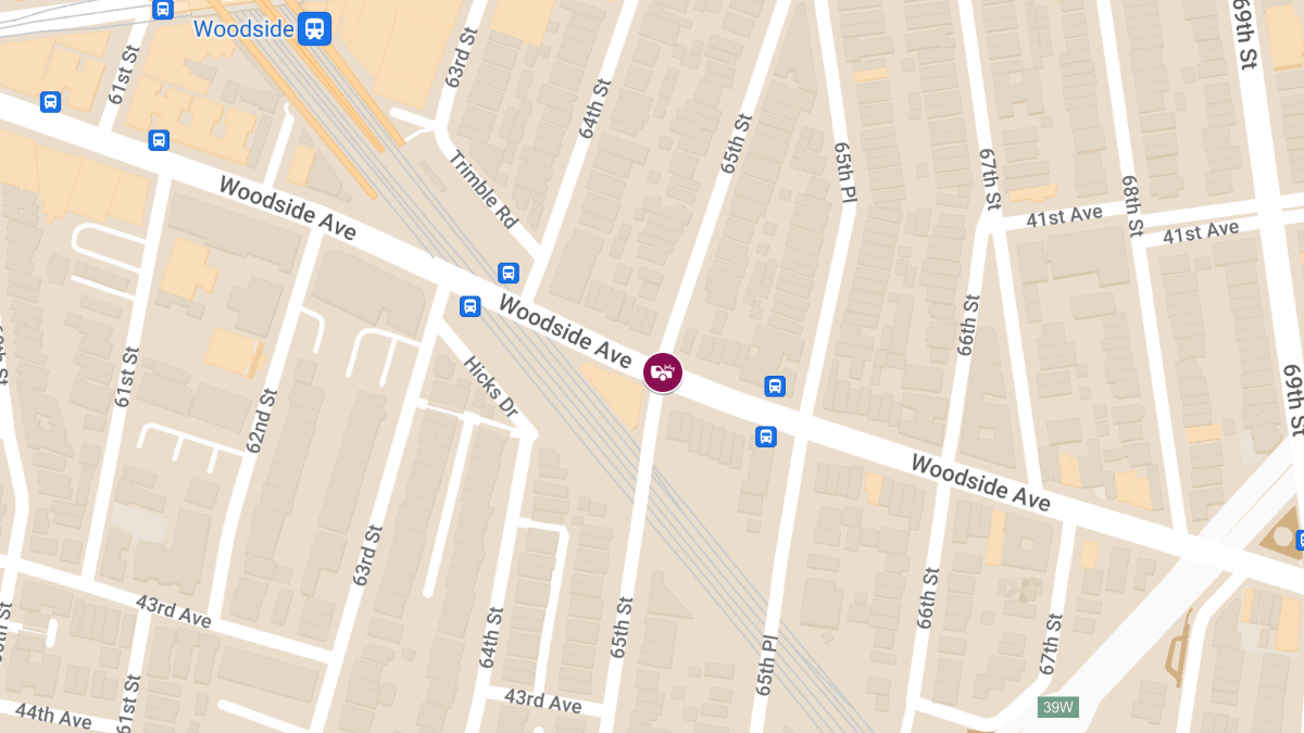 Motorcycle-Car Collision With Injuries at 64-05 Woodside Ave