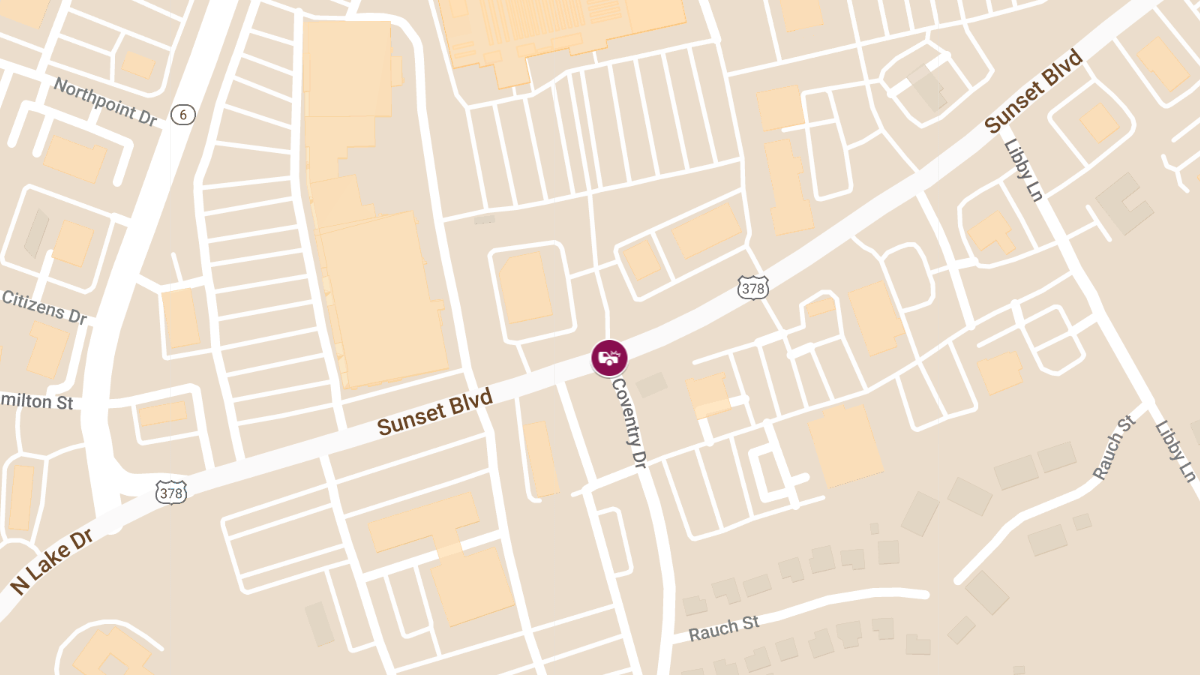 Motorcycle Collision on Sunset Blvd Near Coventry Dr Causes Injuries