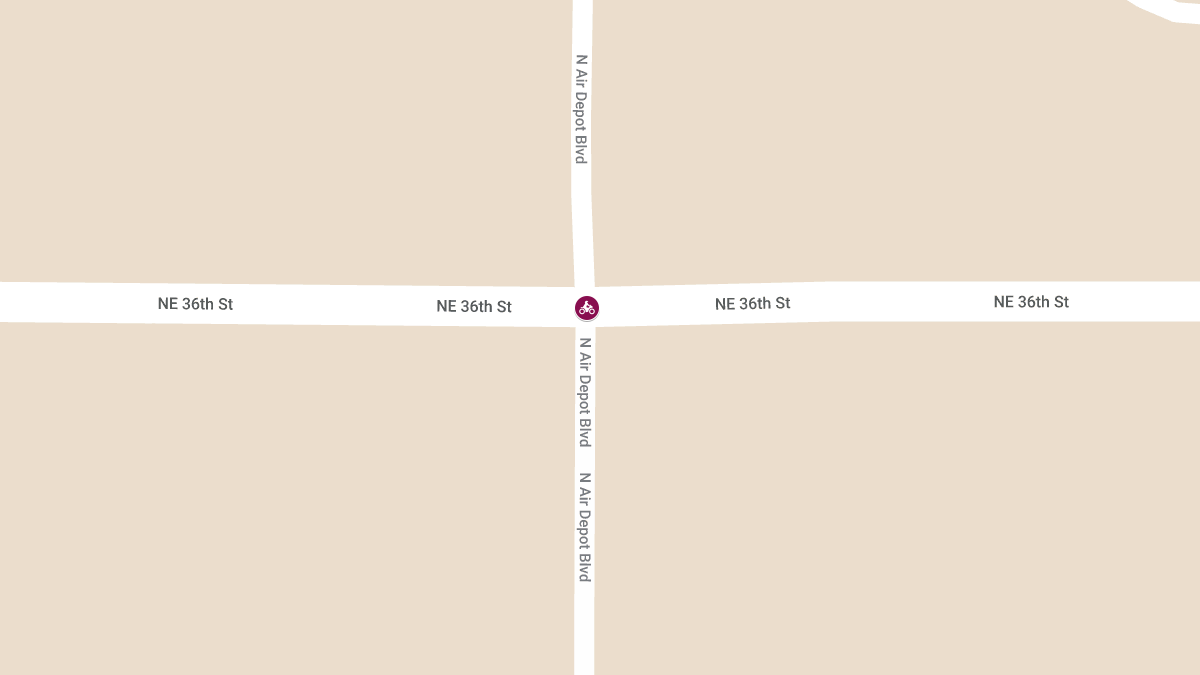 Motorcycle Crash Leaves One Critically Injured at NE 36th St and N Air Depot Blvd