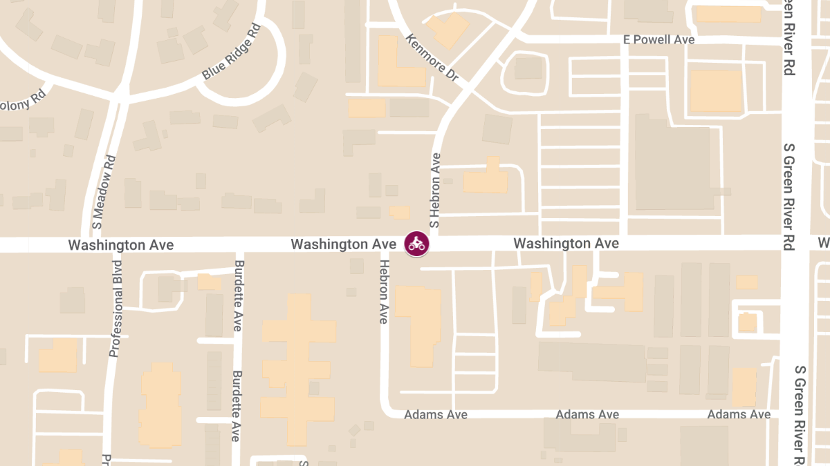 Motorcycle Crash with Injuries at Washington Ave & Hebron Ave