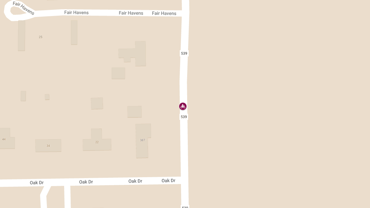 Motorcyclist Injured in Rear-End Collision on County Rd 539