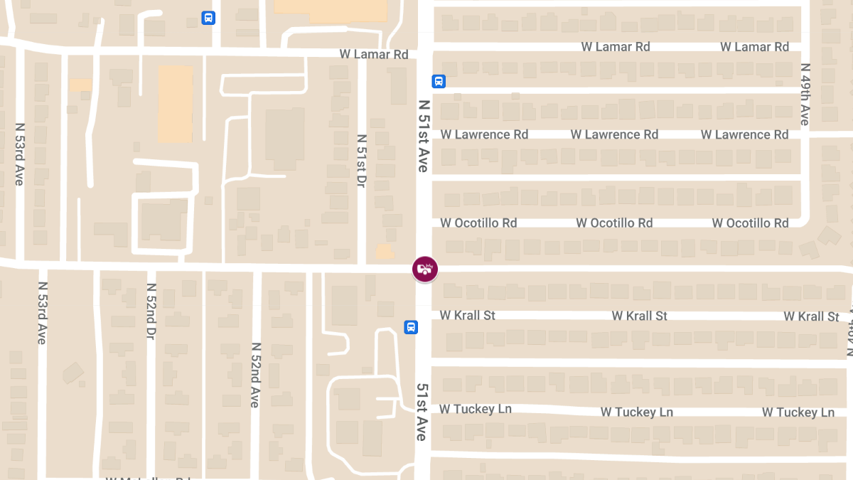 Multi-Vehicle Accident Involving Motorcycle at N 51st Ave & W Ocotillo Rd