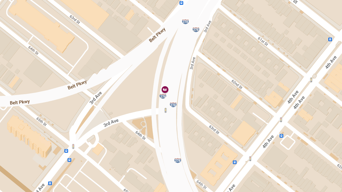 Multi-Vehicle Collision Halts Traffic on Gowanus Expressway at Exit 23