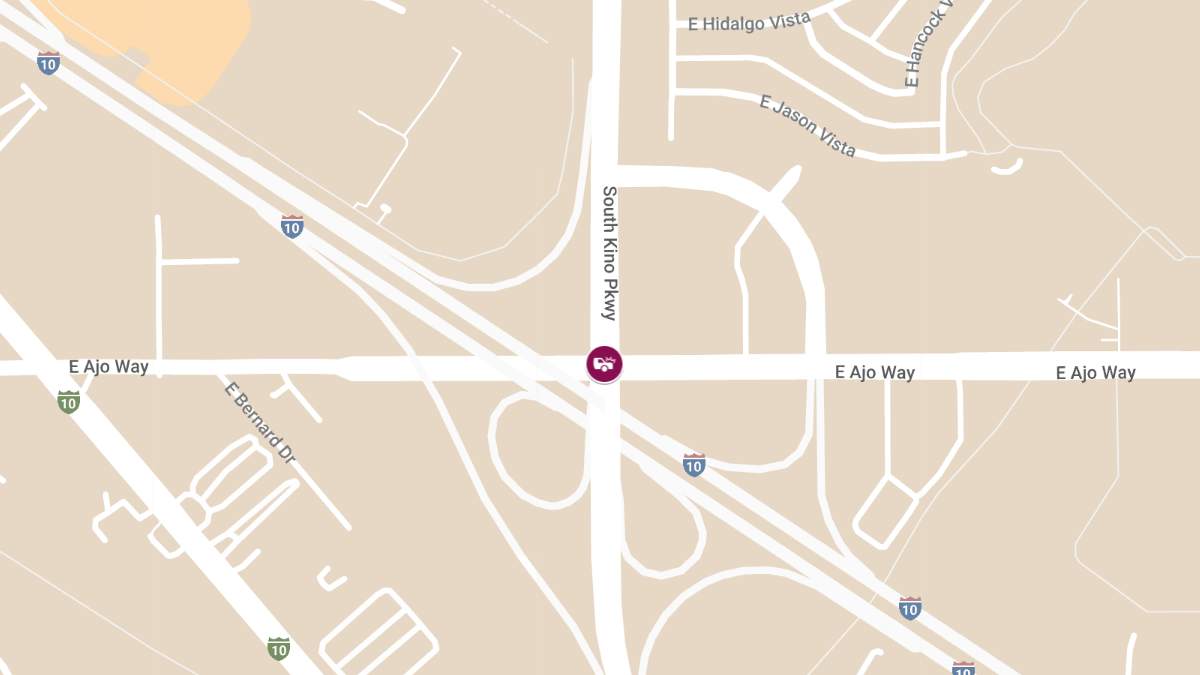 Multi-Vehicle Collision With Injuries at E Ajo Way & S Kino Pkwy