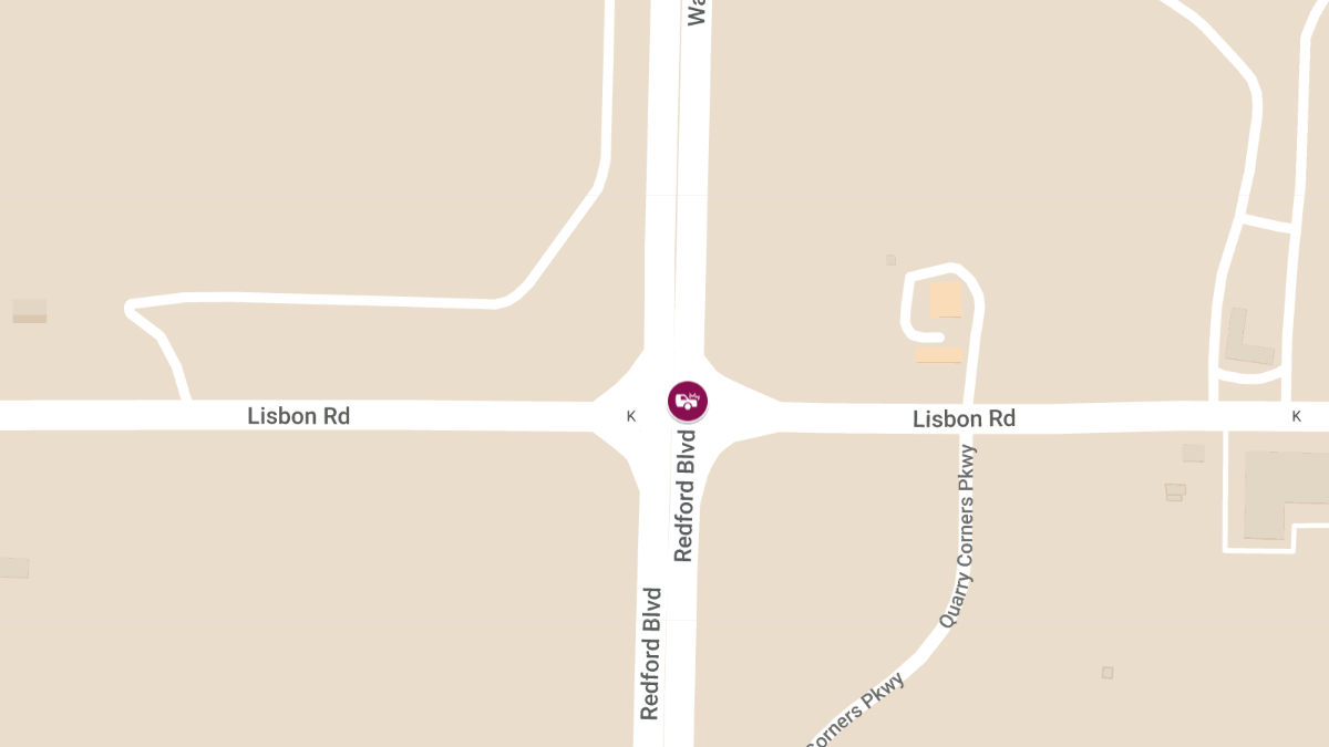 Multi-Vehicle Collision at Redford/F & Lisbon/K Intersection