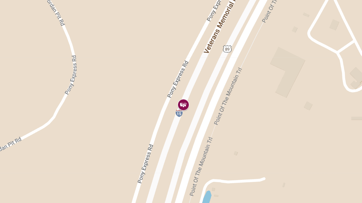 Multi-Vehicle Crash Closes Northbound I-15 at 14600 South