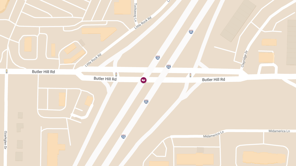 Multi-Vehicle Crash on I-55 at Butler Hill Rd Leaves One Injured