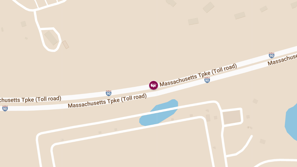 Multi-Vehicle Crash on Mass Turnpike EB Near Exit 123 Causes Injuries
