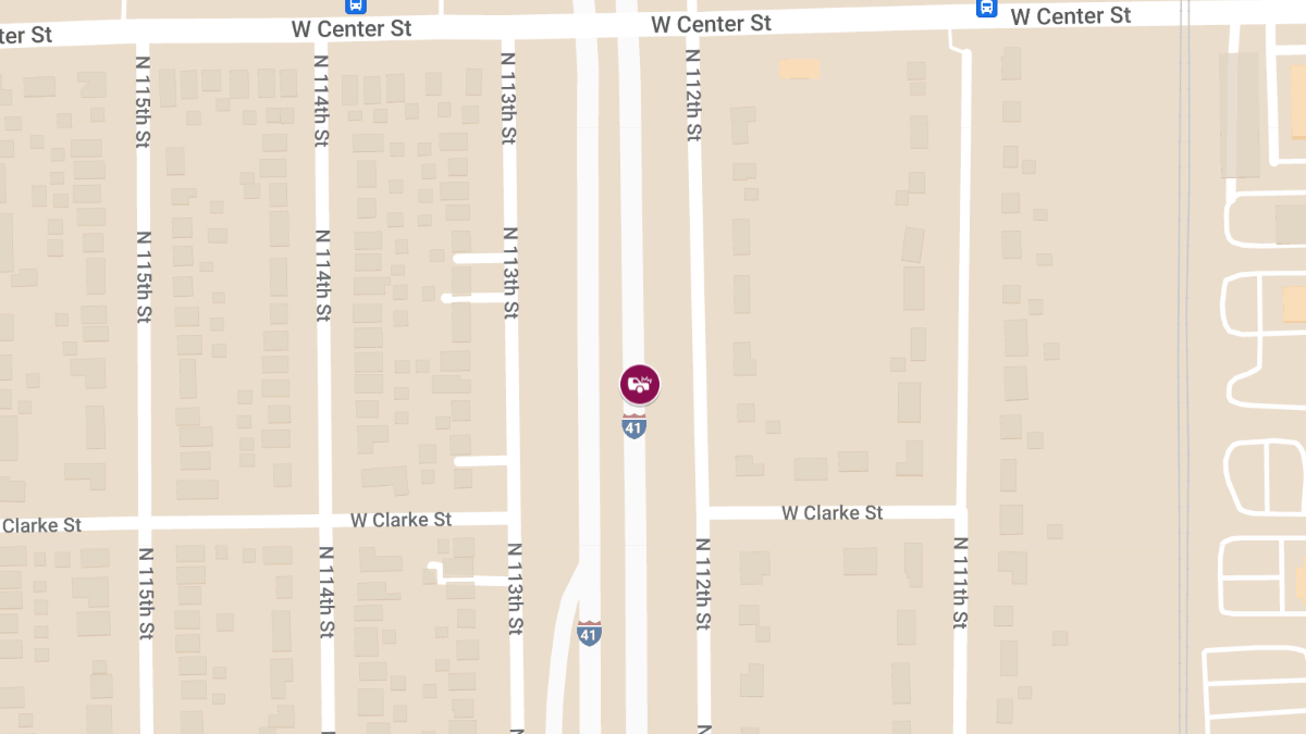 Multi-Vehicle Crash with Injuries on 41/45 Near Wisconsin Ave