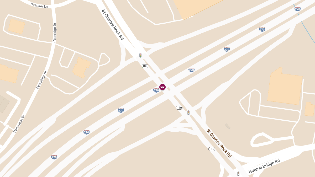 Multi-Vehicle Crash with Injuries on I-270 at Missouri 180