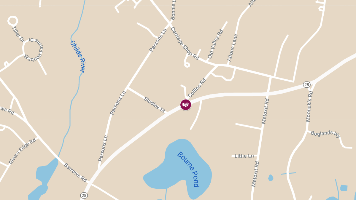 Multi-Vehicle Crash with Injuries on Waquoit Hwy & Collins Rd