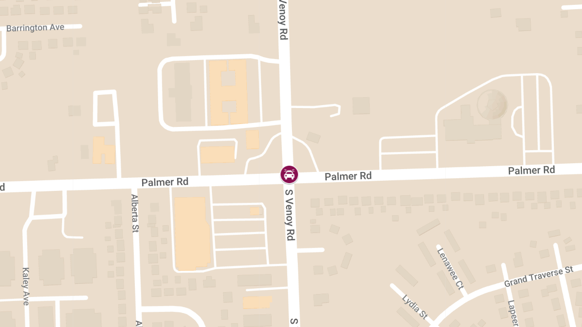 Officer Injured in Patrol Car Crash During Pursuit at Palmer and Venoy Rds