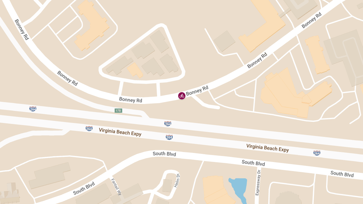 Officer and Bicyclist Injured in Crash on Bonney Rd