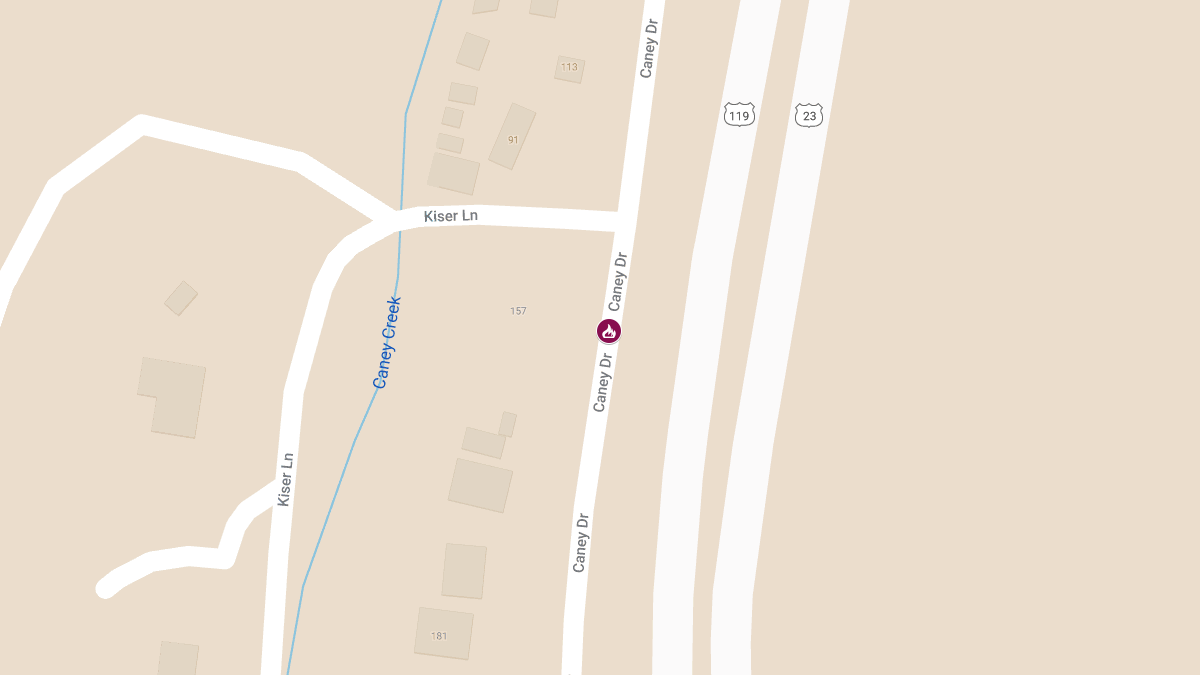 One Dead in Structure Fire on Caney Dr