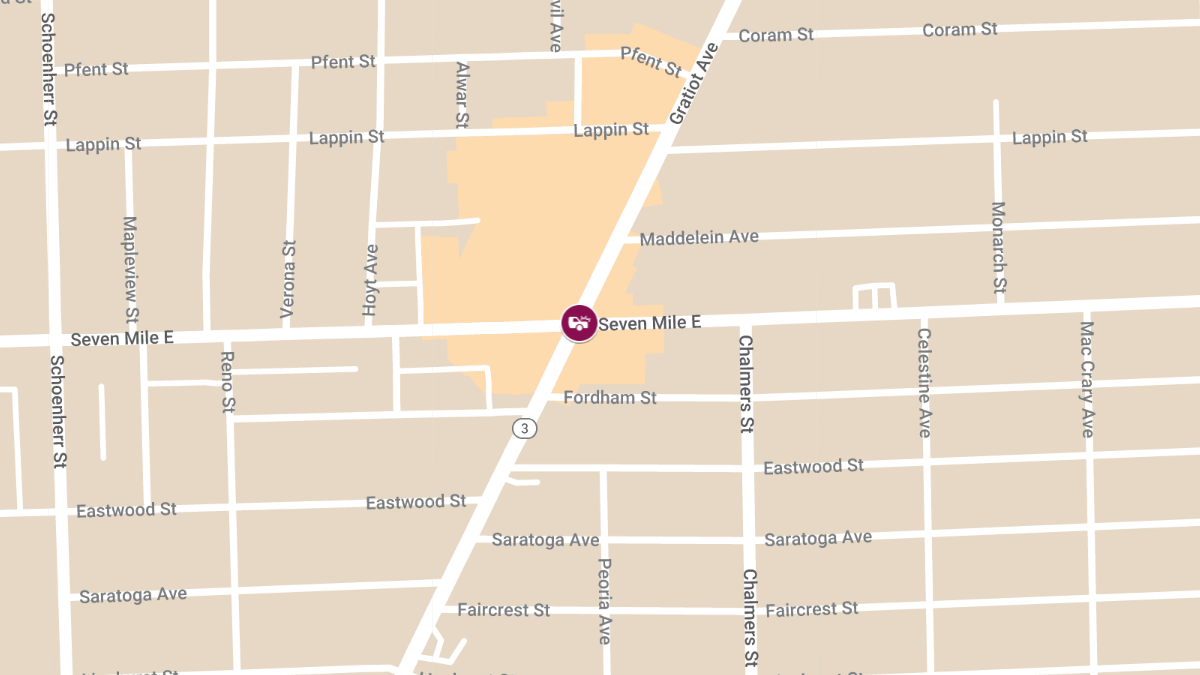One Injured in Rollover Collision at 7 Mile & Gratiot