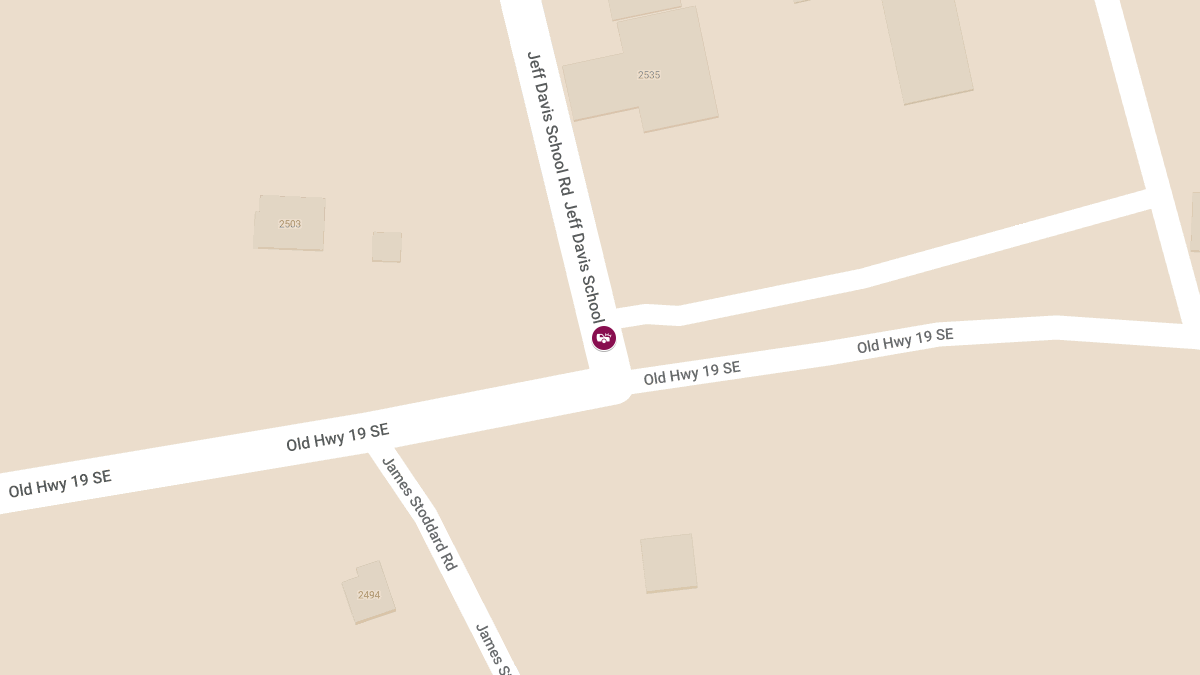 One Injured in Rollover Crash on Jeff Davis School Rd