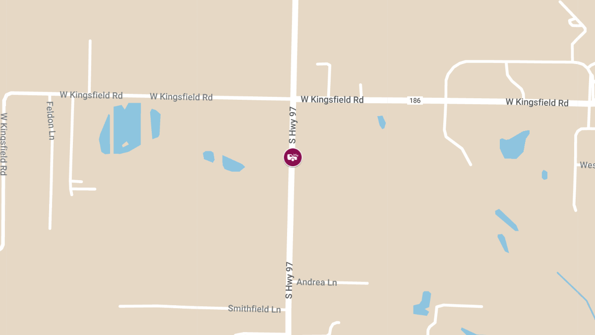 One Injured in Seven-Vehicle Crash on Icy Hwy 97