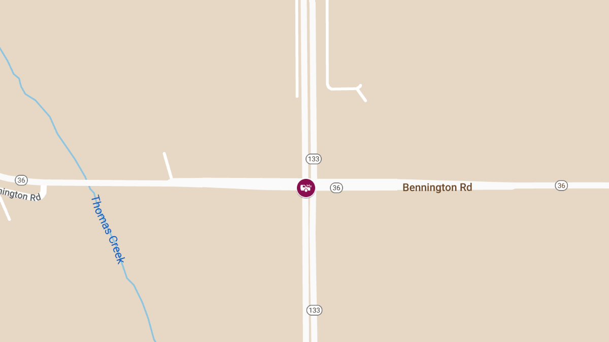 One Person Rescued Following Two-Vehicle Crash at Hwy 36 & Blair High Rd
