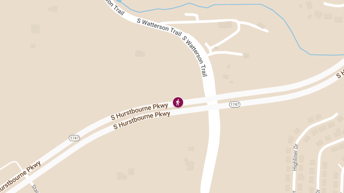 Pedestrian Accident on S. Hurstbourne Pkwy near S. Watterson Trl