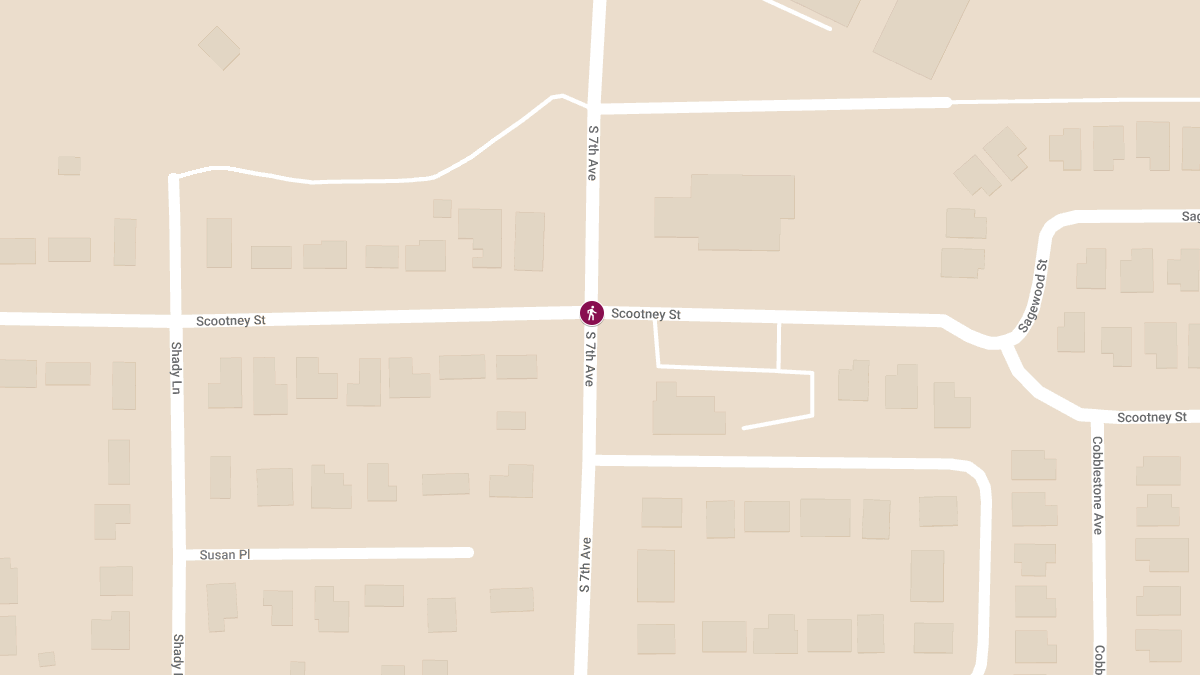 Pedestrian Crash on 7th Ave & East Scootney St
