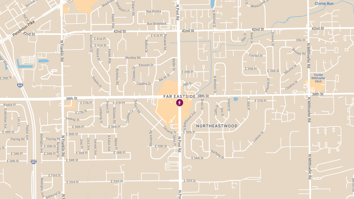 Pedestrian Critically Injured in Crash on Far East Side