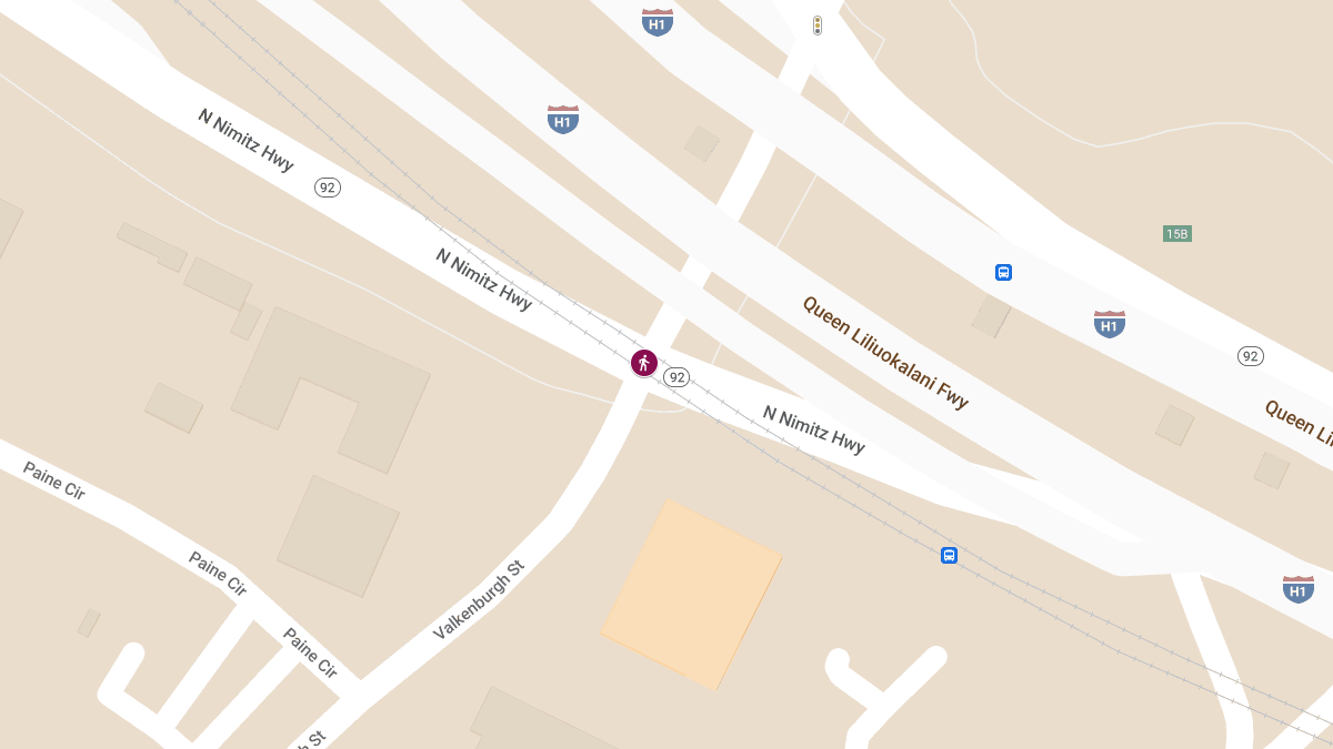 Pedestrian Critically Injured in Crash on Nimitz Hwy at Valkenburgh St